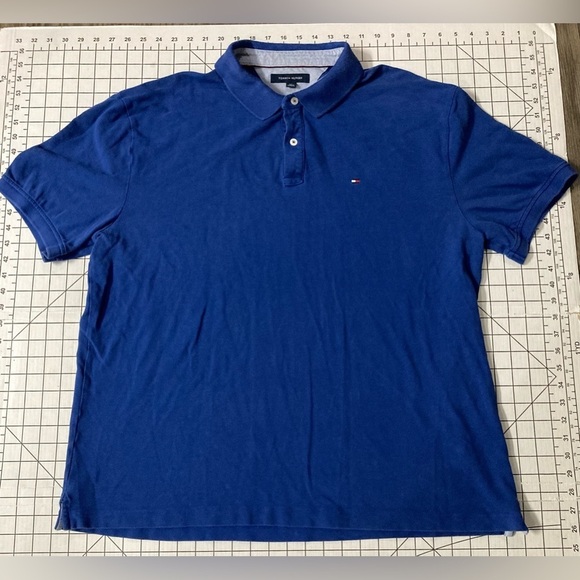 Tommy Hilfiger Men’s Size XXL Blue Polo Shirt - Picture 1 of 7